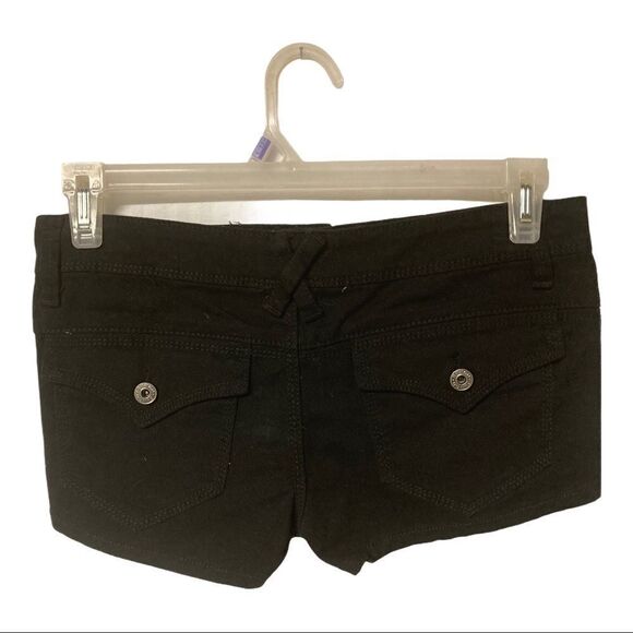 BONGO shorts, Junior sz 7, black, sparkly pockets - Picture 2 of 10